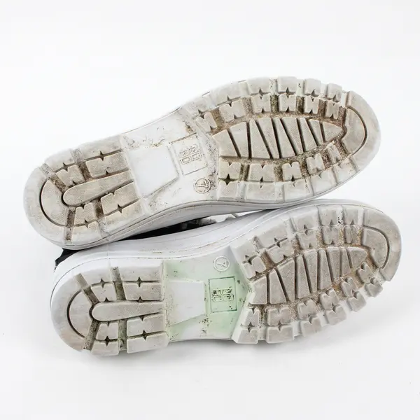 No Boundaries (NoBo) Black/White Lace Up High Top Platform Shoes Women's Size 7