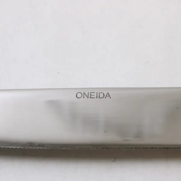 Set of 3 Oneida Torino Stainless Modern Solid Knives