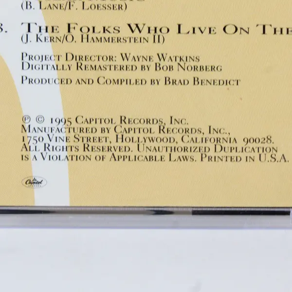 Spotlight on Peggy Lee CD 1995 Great Ladies of Song, #D108775 