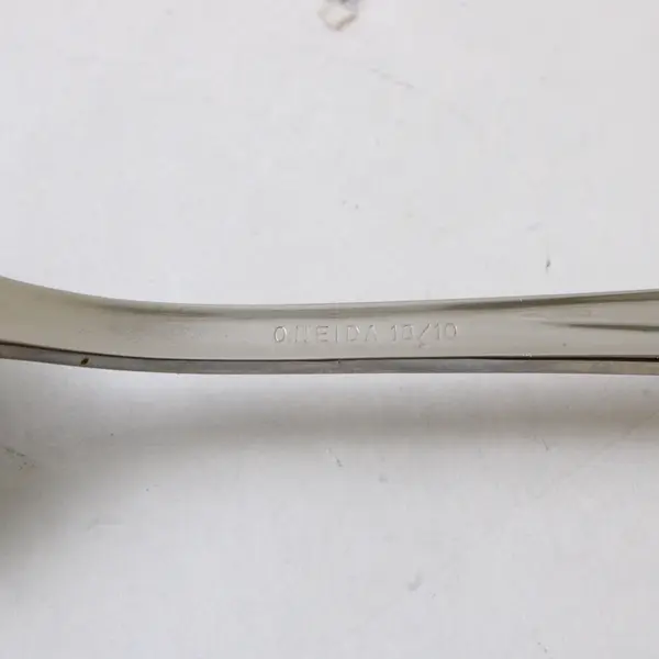 Set of 4 Oneida Torino Stainless Place/Oval Soup Spoons