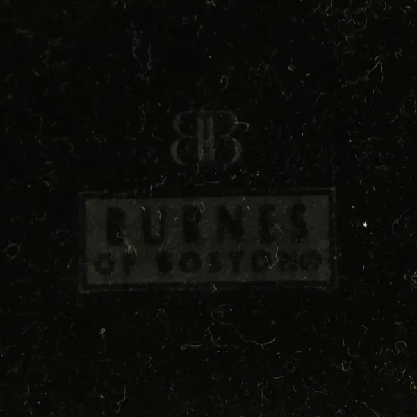 Burnes of Boston Silver & Black Velvet Decorative Picture Frame/Album - Holds 60
