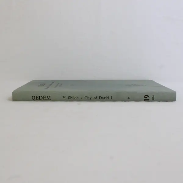 Qedem Monographs of the Institute of Archaeology #19 HC Hebrew & English 1984