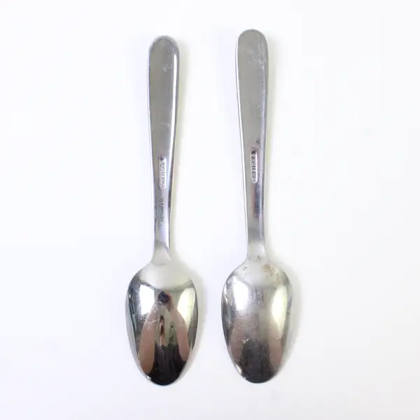 Set of 2 Oneida Zone Stainless Teaspoons