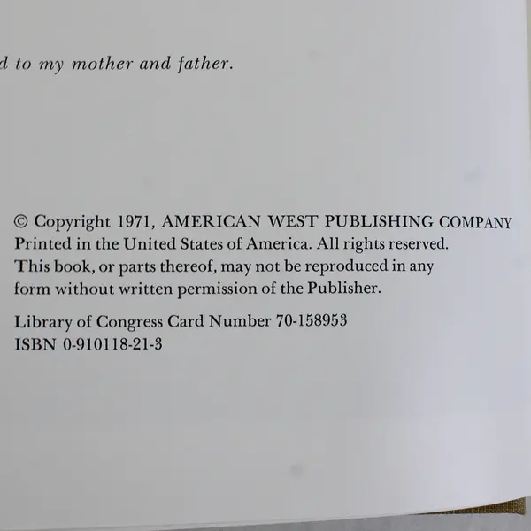 Gold and Silver in the West Illustrated History of an American Dream 1971 HC DJ