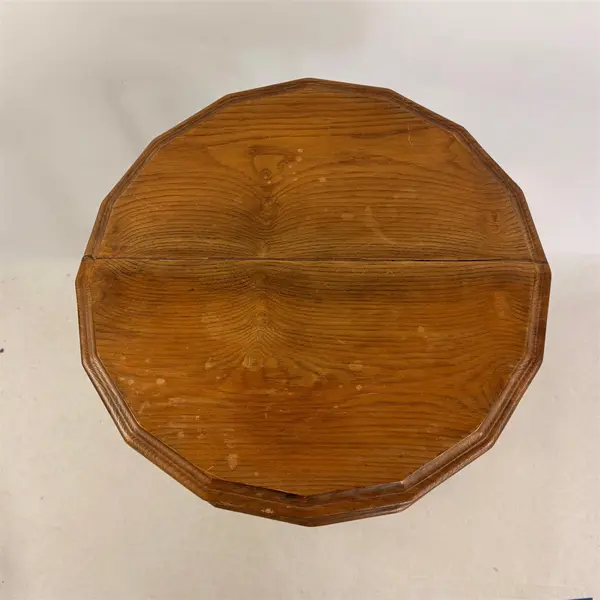 Vintage Victorian Style Handmade Wood Parlor Table Flawed- Local Pickup Only