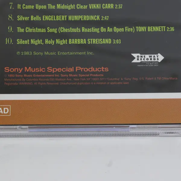 A Christmas Party With The Stars CD 1993 #A17573