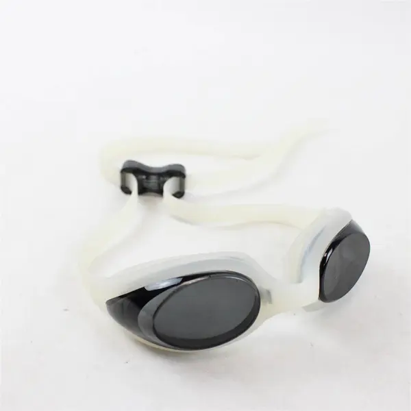 Lot Of 3 Unbranded Assorted Swimming Goggles (Red, Black, White)