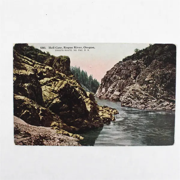 Lot Of 3 Southern Oregon Postcards Mt Pitt Mt Thielsen Diamond Lake Hells Gate