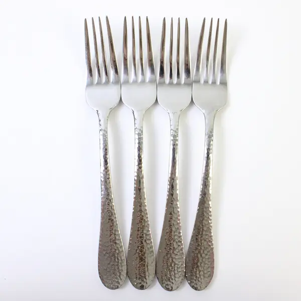 Set of 4 Oneida Tibet Stainless Salad Forks