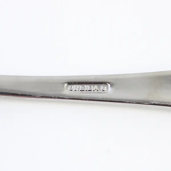 Lot of 3  Oneida Tibet Stainless Serving Fork Pierced Tablespoon & Tablespoon