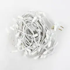 UL Listed Bright White String Lights White Cord Color T-8 (Tested, Works)