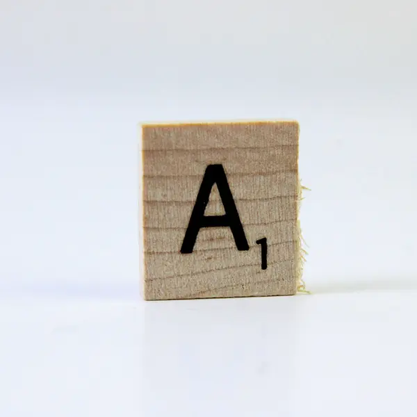 Lot of 53 Scrabble Tiles - Game Pieces, Craft & Replacement Letters