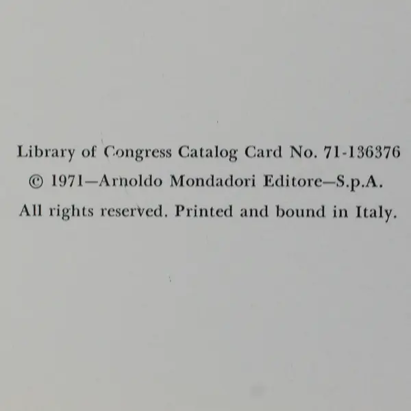 Vintage The Colosseum by Peter Quennell 1971 Hardcover Dust Jacket 1st Edition