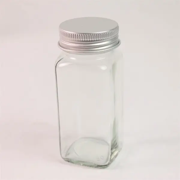 Lot Of 19 Unbranded Glass Spice Jars With Twist Tops (Labels & Small Funnel)