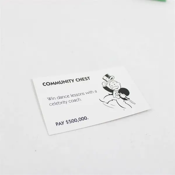 Lot of Monopoly Here & Now Game Cards - Community Chest Chance Money Deeds