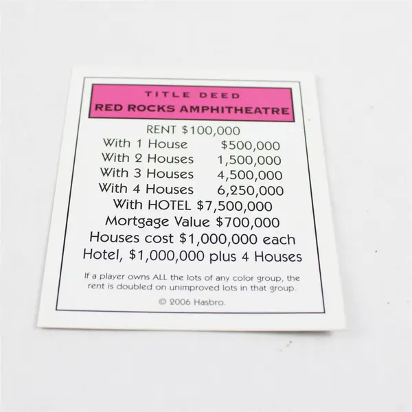 Lot of Monopoly Here & Now Game Cards - Community Chest Chance Money Deeds
