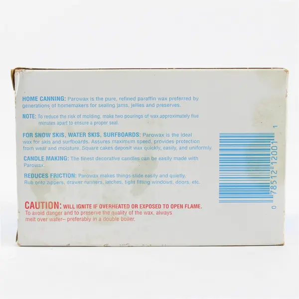 Parowax Household Wax Paraffin ~ Canning Candle Snow Skis Surf Board 1 LB