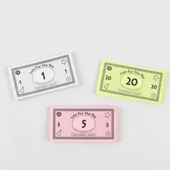 LATE FOR THE SKY Horse-opoly Replacement Game Money Bills Only