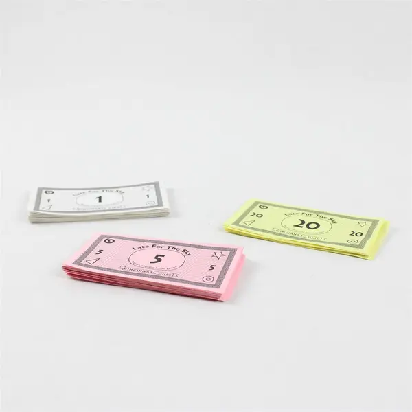 LATE FOR THE SKY Horse-opoly Replacement Game Money Bills Only