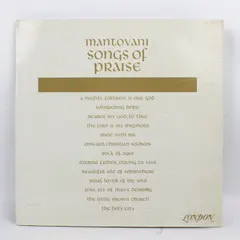 Mantovani Songs Of Praise 12" Vinyl Record 