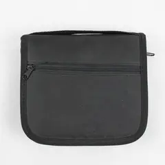 Axius CD DVD Holder Nylon Wallet Case Black Holds 10 Discs