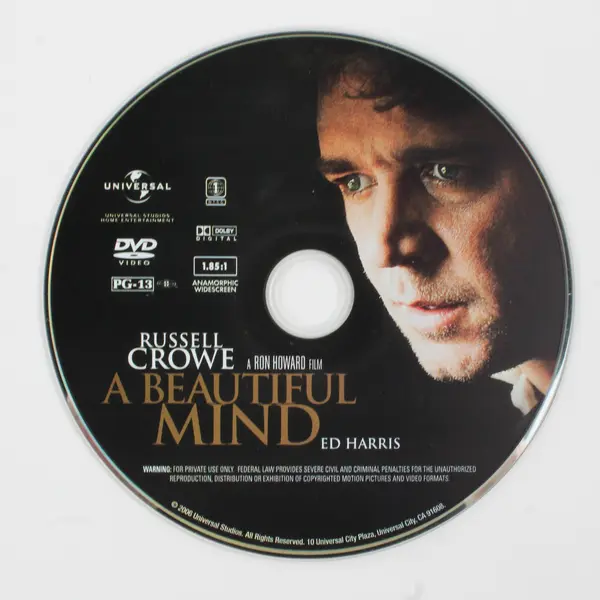 A Beautiful Mind Directed By Ron Howard (Universal, Widescreen, DVD, 2002)
