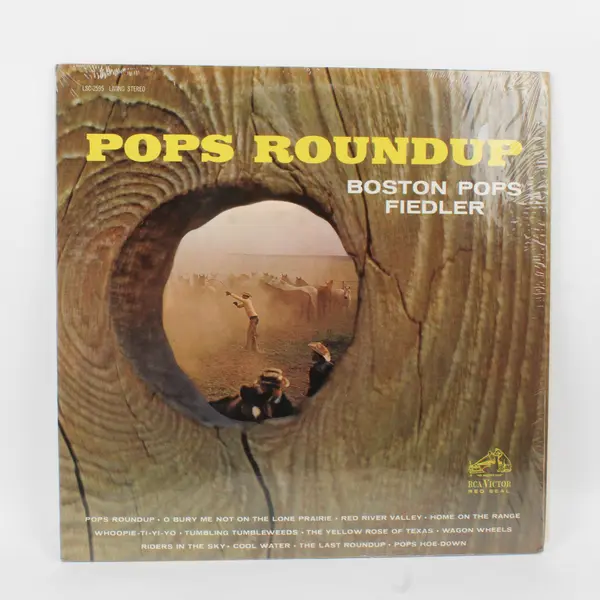 Boston Pops Fiedler Pops Roundup 12" Vinyl Record
