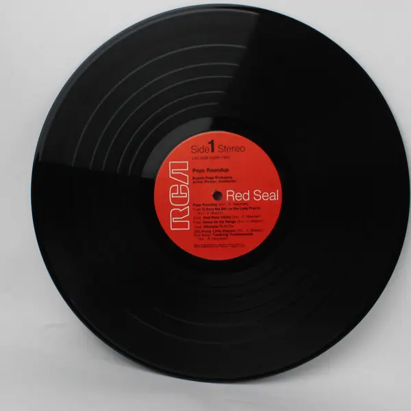 Boston Pops Fiedler Pops Roundup 12" Vinyl Record