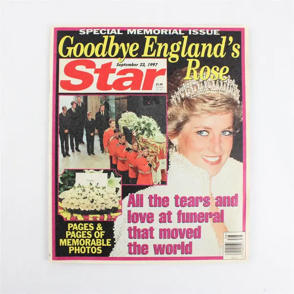 Assorted Star Globe Newspapers & Ephemera Princess Diana Memorial Issues