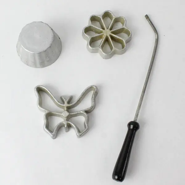 Vintage Donley Industries Inc Handi Hostess Kit Waflette & Patty Shell Molds