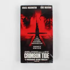 Crimson Tide VHS Tape 1995, #5255 New/Sealed