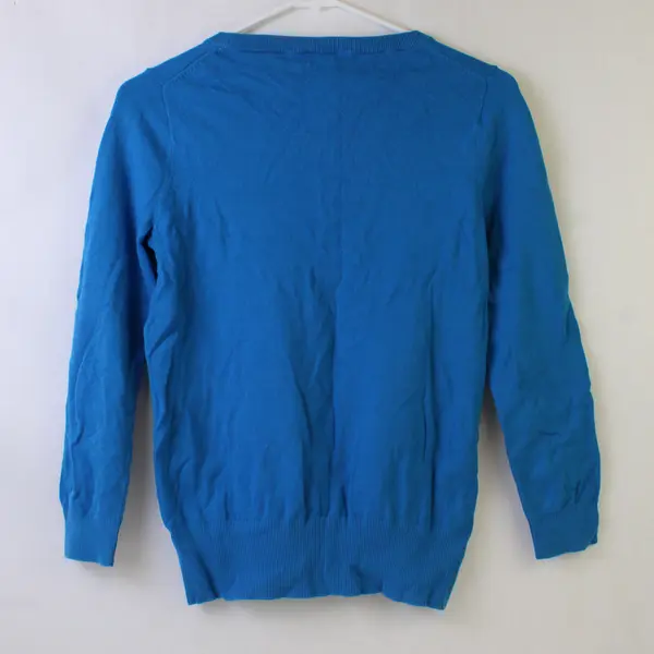 J.Crew Blue Pullover Sweater Size Small Lightweight Classic Layering