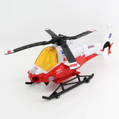 Tonka Red Rescue Helicopter Power Winch Sounds Lights Hasbro Works