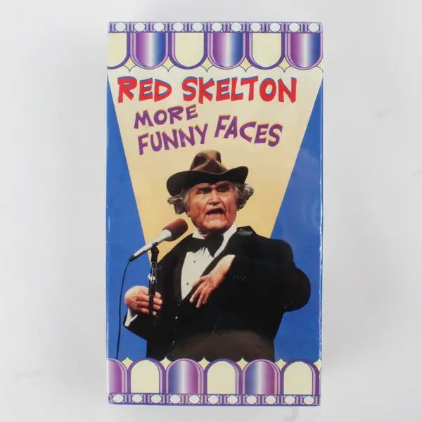 Lot of 2 Red Skelton Funny Faces VHS Tapes 1997 #1512, New/Sealed