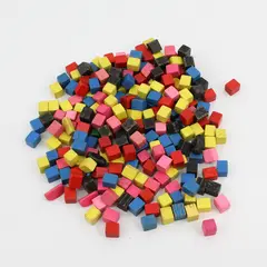 Lot of 240 1cm Counting Cubes Math Manipulatives