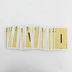 Scrabble Slam Card Game - Cards Only, No Box - Used Complete Set