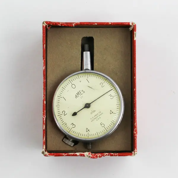 Vintage B.C. Ames Dial Indicator #211 w/ Original Box - Untested