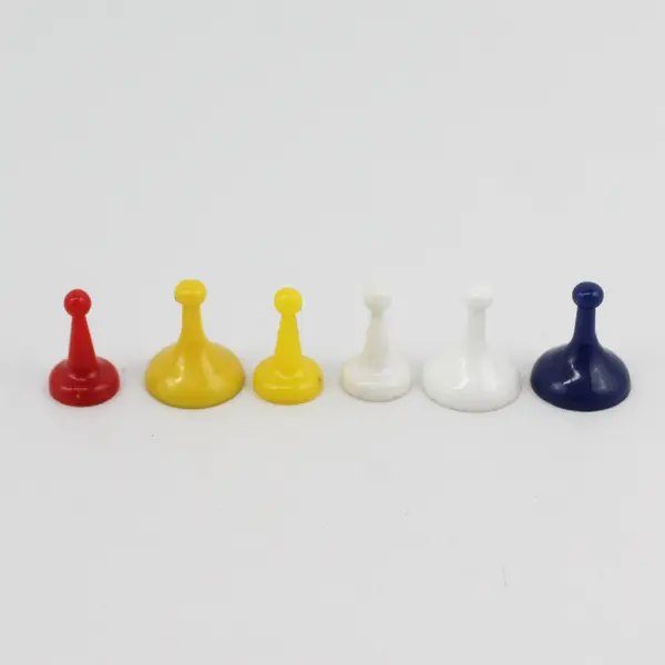 Lot of 9 Assorted Game Pieces & Dice - Board Game Replacement Parts