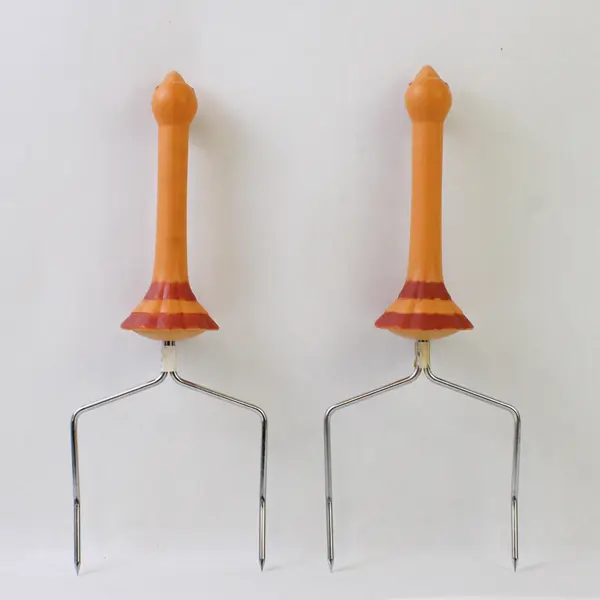 Set Of 2 Ekco Matching Plastic/Metal Thanksgiving Turkey Lifters Kitchen Tools