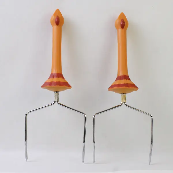 Set Of 2 Ekco Matching Plastic/Metal Thanksgiving Turkey Lifters Kitchen Tools
