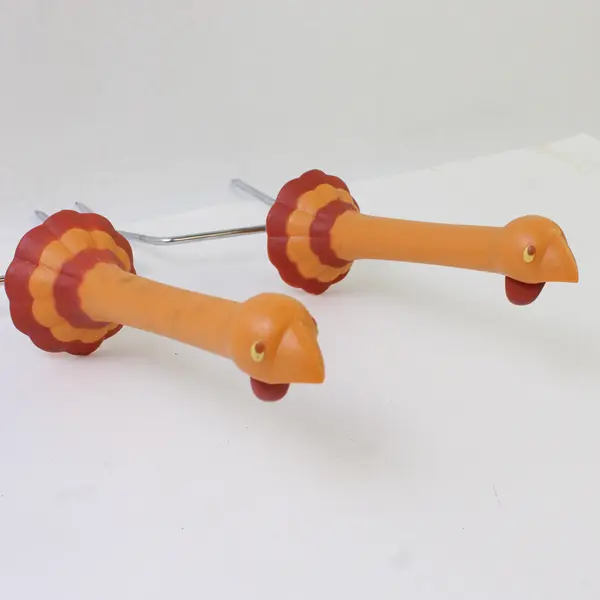 Set Of 2 Ekco Matching Plastic/Metal Thanksgiving Turkey Lifters Kitchen Tools