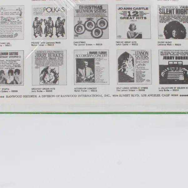 Christmas with the Lennon Sisters, 12" Vinyl Record