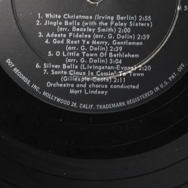 Pat Boone WHITE CHRISTMAS  12" Vinyl Record