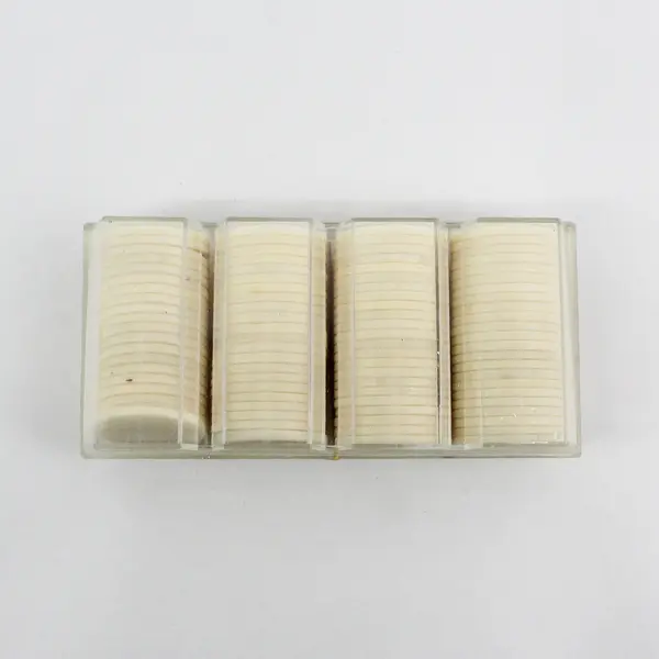 Vintage Crisloid White Poker Chips Missing 2 Chips, Collectible