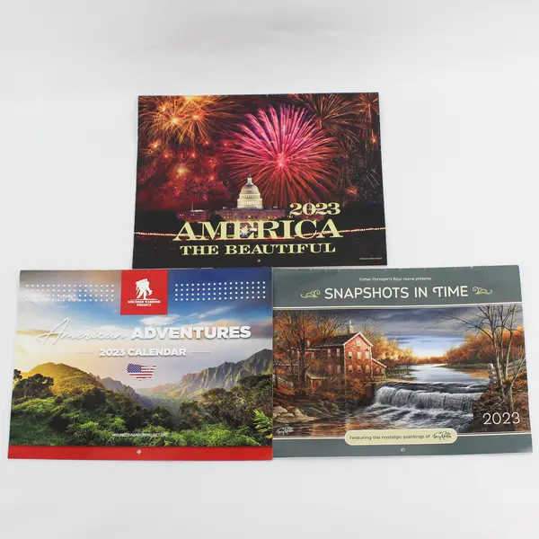 Lot of 3 2023 Calendars 8.5x11 Used Good Pre-Owned Collectible