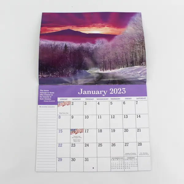Lot of 3 2023 Calendars 8.5x11 Used Good Pre-Owned Collectible