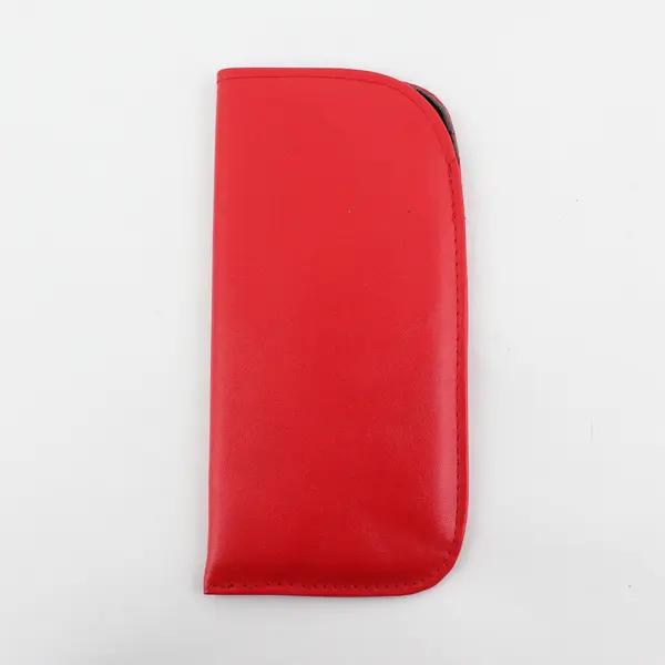 Lot of 3 Eyeglass Cases Floral Red Cheetah Plain Red Protective 