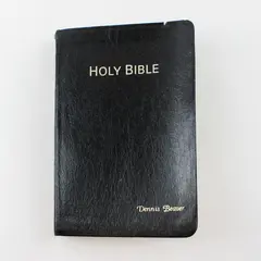 Holy Bible Old and New Testaments - Pre-Owned Acceptable, Name on Cover