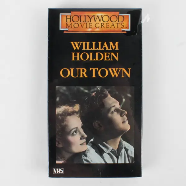 Our Town VHS B&W Tape 1985, #HMV-8035, New/Sealed