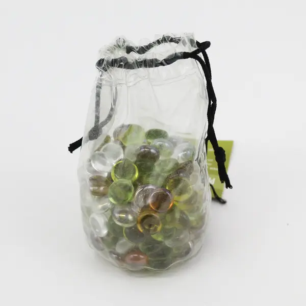 Pier 1 Green Glass Mini Gems Decorative Vase Fillers Terrarium